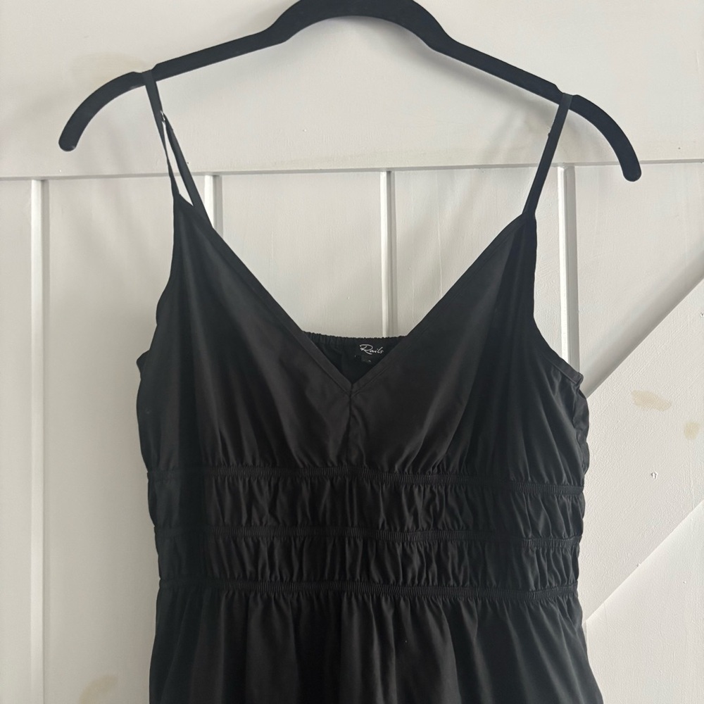 Rails Black Mini Dress with Spaghetti Straps - Picture 8 of 9